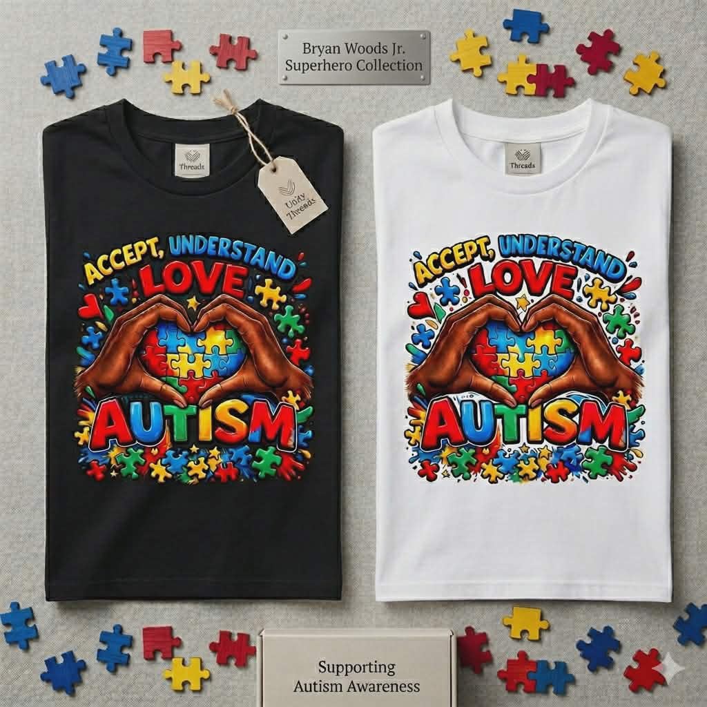Accept, Understand, Love Autism Tee